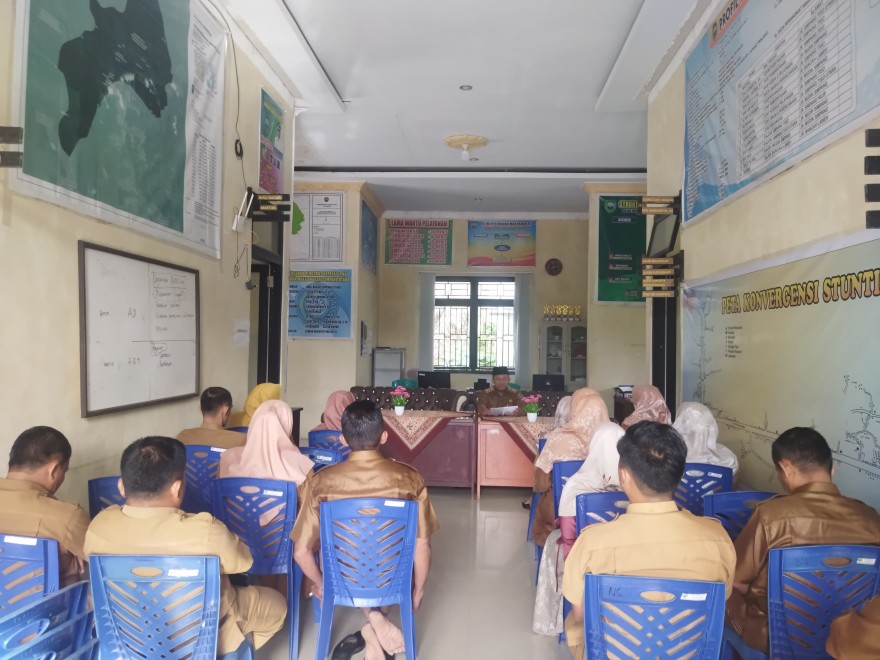 Hari Pertama Kerja : Membangun Semangat Baru Di Nagari Simpang Utara Pasca Idul Fitri